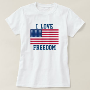 Women's Patriotic T-Shirt