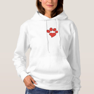 Women's Pawprint Hoodie