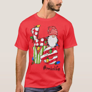 Womens Personalized Love Mialife Candy Gnome Chris T-Shirt
