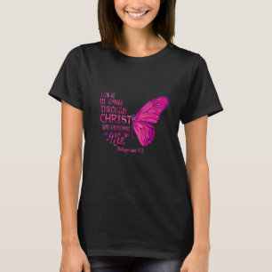 Womens Philippians 4 13 Christian Bible Verse But T-Shirt