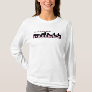 Women's Philly "Girl out of the city" L/S T-shirt