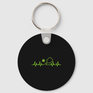 Womens pickleball art for men women pickle ball keychain