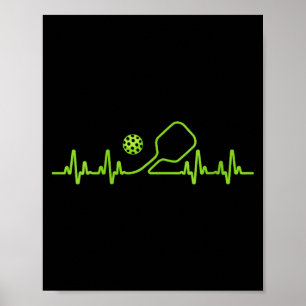 Womens pickleball art for men women pickle ball poster