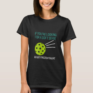 Womens Pickleball Funny Quote Pickle Ball Player V T-Shirt