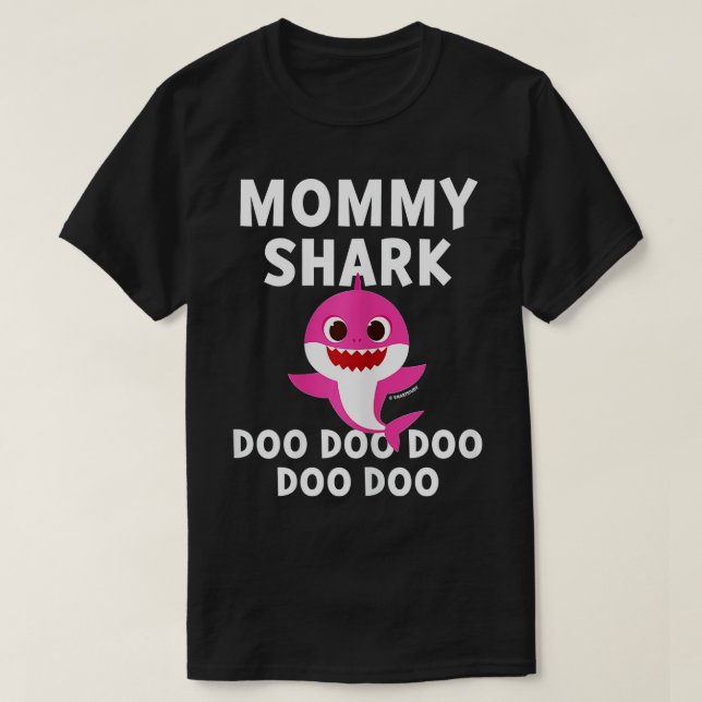 Womens Pinkfong Mommy Shark Official  T-Shirt (Design Front)