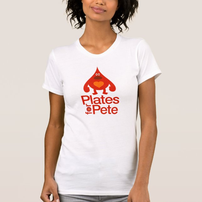 Women's Plates for Pete T-Shirt (Front)