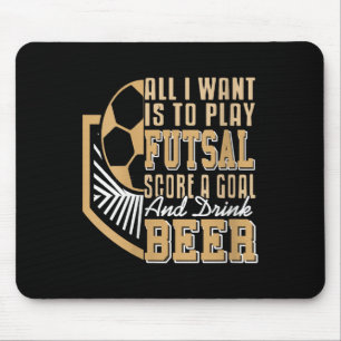 Womens Play Futsal Score Goals Then Relax With A C Mouse Pad