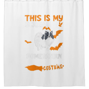 Womens Pomeranian Black And White Costume