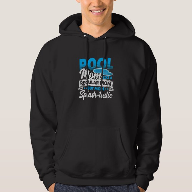 Womens Pool Guy For An Pool Boy Hoodie (Front)