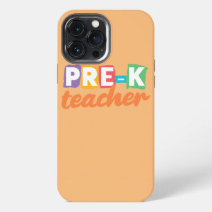 Womens Pre K Teacher Cute Teacher Gift Back To iPhone 13 Pro Max Case