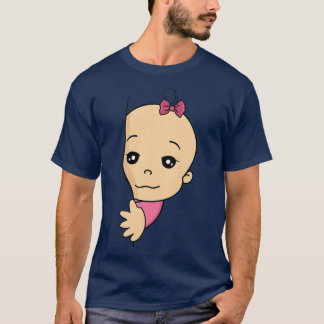 Womens Pregnancy Funny Girl Baby T-Shirt