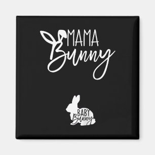 Womens Pregnant Easter Pregnancy Announcement Mama Magnet