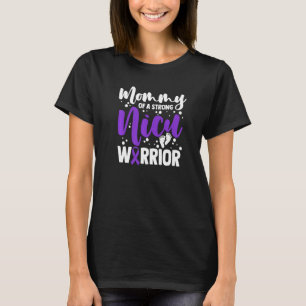 Womens Prematurity Awareness Mommy Nicu Warrior Pr T-Shirt