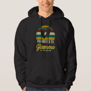 Womens Promoted Glamma 2022 Vintage 1st Time Mothe Hoodie