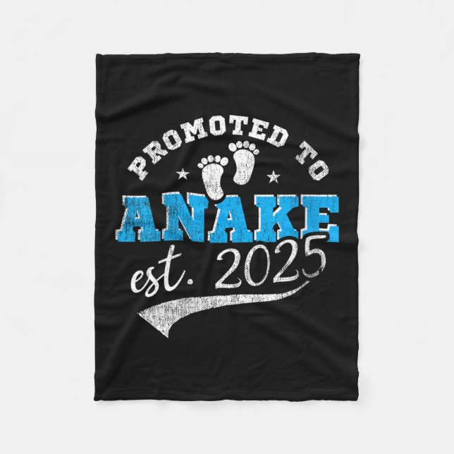 Womens Promoted To Anake 2025 New Hawaiian Aunt Vi Fleece Blanket (Front)