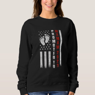 Womens Promoted To Mamaw 2023 Mother's Day Soon To Sweatshirt