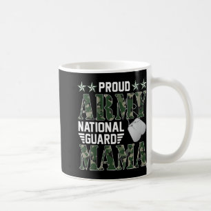 Womens Proud Army National Guard Mama Military Fam Coffee Mug