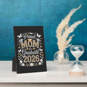 Womens Proud mom of a 2026 Graduate Plaque