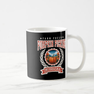 Womens Pumpkin Picking Nebraska Family Fall Autumn Coffee Mug