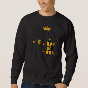 Womens Queen Bee Black Girl Magic Melanin Women Af Sweatshirt
