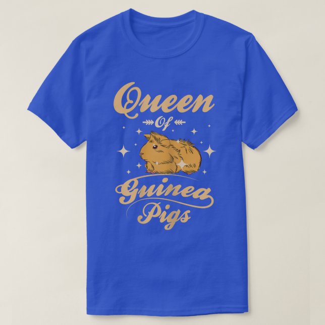 Womens Queen of Guinea pigs T-Shirt (Design Front)