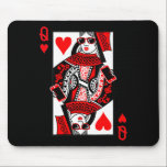 Womens Queen Of Hearts - Vintage Valentine's Day C Mouse Pad<br><div class="desc">Womens Queen Of Hearts - Vintage Valentine's Day Costume V-neck</div>