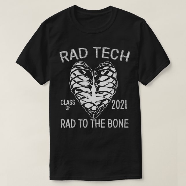 Womens Rad Tech 2021  Radiology Tech School Gradua T-Shirt (Design Front)