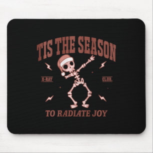 Womens Radiate Joy Rad Tech Radiologist Christmas Mouse Pad