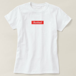Women's Ranked Basic White T-Shirt