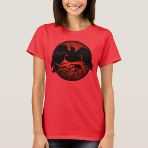 Women's Raven T-shirt Raven Art Organic Shirts