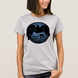 Women's Raven T-shirt Raven Crow Art Ladies Shirt