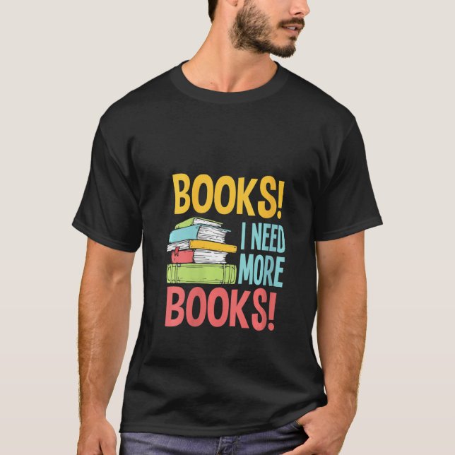 Womens Reading Reader Book Literature Funny Idea T-Shirt (Front)