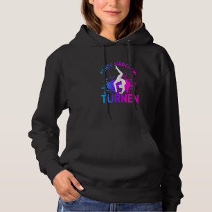 Womens Real girls gymnastics gymnsatics sports clu Hoodie