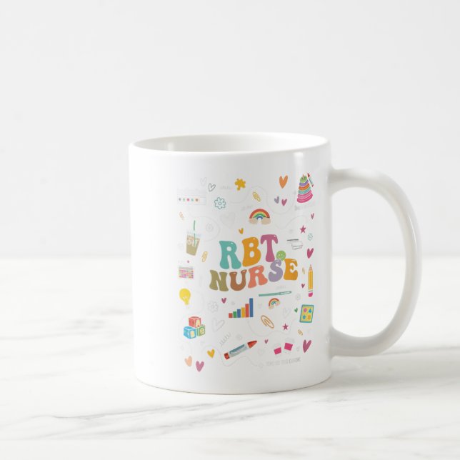 Womens Registered Behaviour Technician Rbt Behavio Coffee Mug (Right)