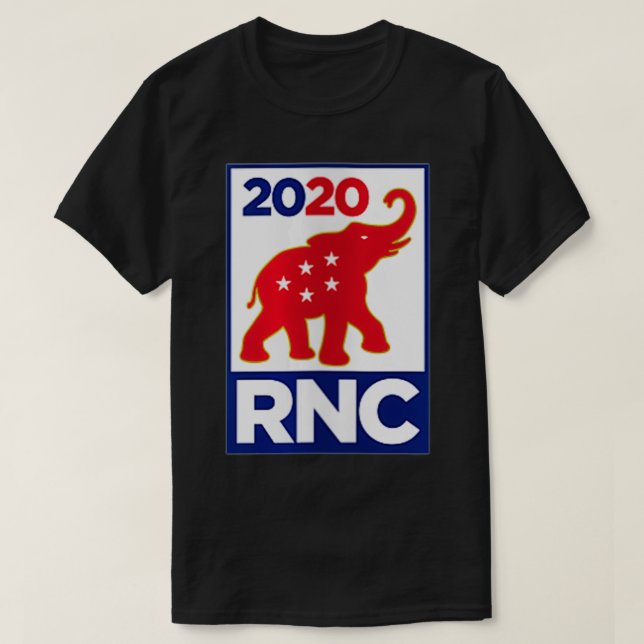 Womens Republican Elephant  RNC Republican Convent T-Shirt (Design Front)