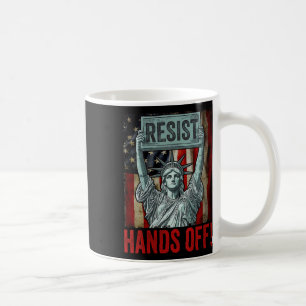 Womens Resist Resistance Statue Of Liberty Hands O Coffee Mug