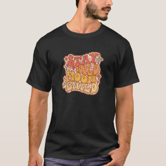 Womens Retro 60's70's Stay Wild Moon Child Boho T-Shirt