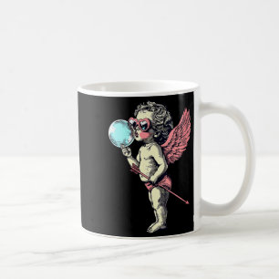 Womens Retro Cupid Valentine Day Cute Vintage Cupi Coffee Mug