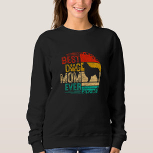 Womens Retro Vintage Sunset Best Bernese Mountain Sweatshirt