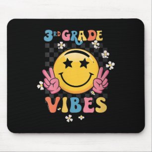 Womens Retro Welcome Back To School Teacher Boys G Mouse Pad