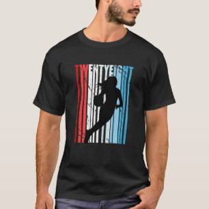 Womens Retro Womens 28th Basketball Birthday Playe T-Shirt