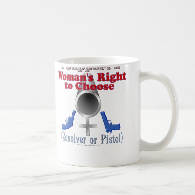 Women's Right to Choose Coffee Mug (Right)