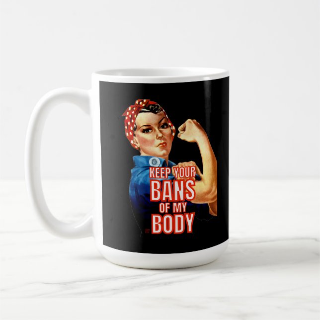   "WOMEN'S RIGHTS 101" COFFEE MUG (Left)