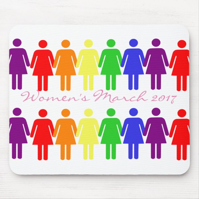 women's rights 2017 LGBTQIA Mouse Pad (Front)