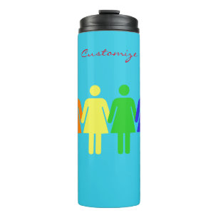 women's rights 2017 LGBTQIA Thunder_Cove Thermal Tumbler