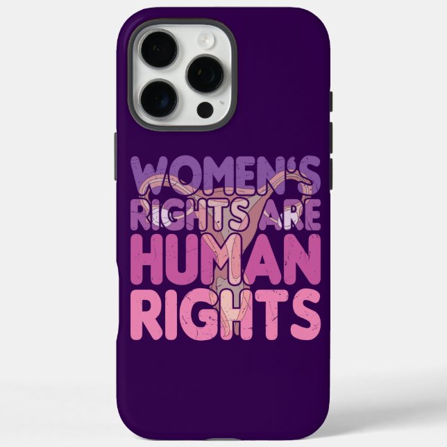 Women's Rights Are Human Rights Case-Mate iPhone Case (Back)