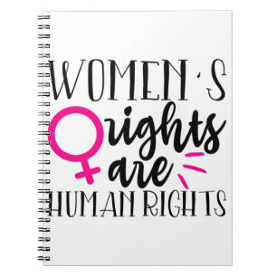 Women's Rights Are Human Rights   Notebook