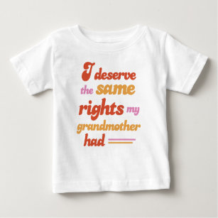 Women's Rights Baby, Toddler and Kids Shirt