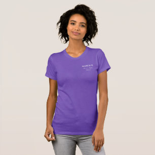 Women's Rights Defender March 8 Women's Day 2021 T-Shirt