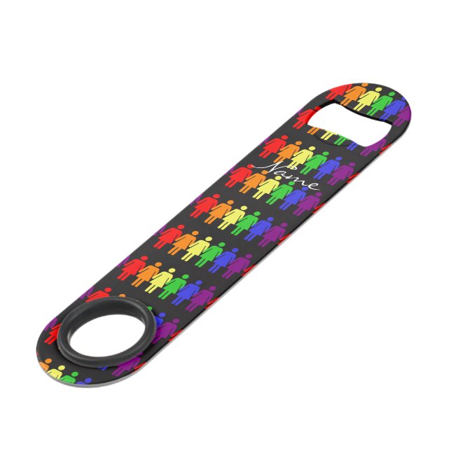 women's rights LGBTQIA Thunder_Cove Speed Bottle Opener (Front Angled)
